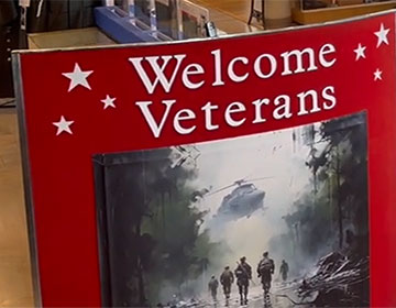 Not Forgotten Exhibit welcome sign