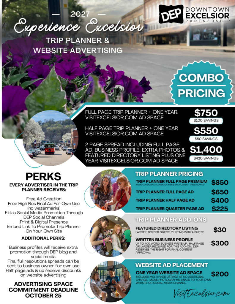 Trip Planner Advertising Rates
